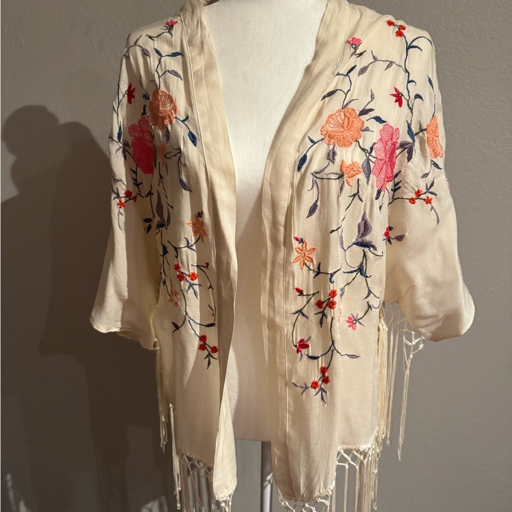 Vintage Embroidered Kimono